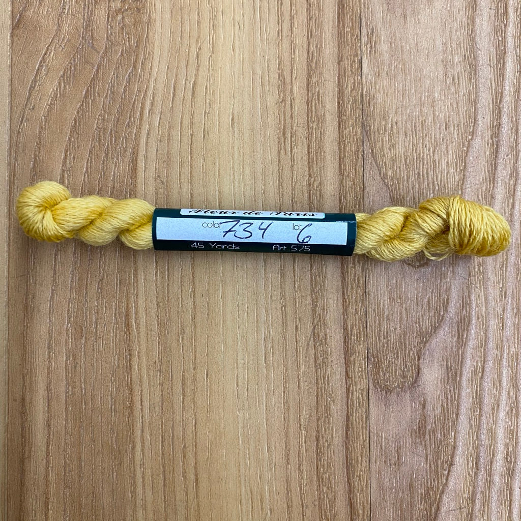 Bella Lusso Merino Wool 734 Saffron - KC Needlepoint