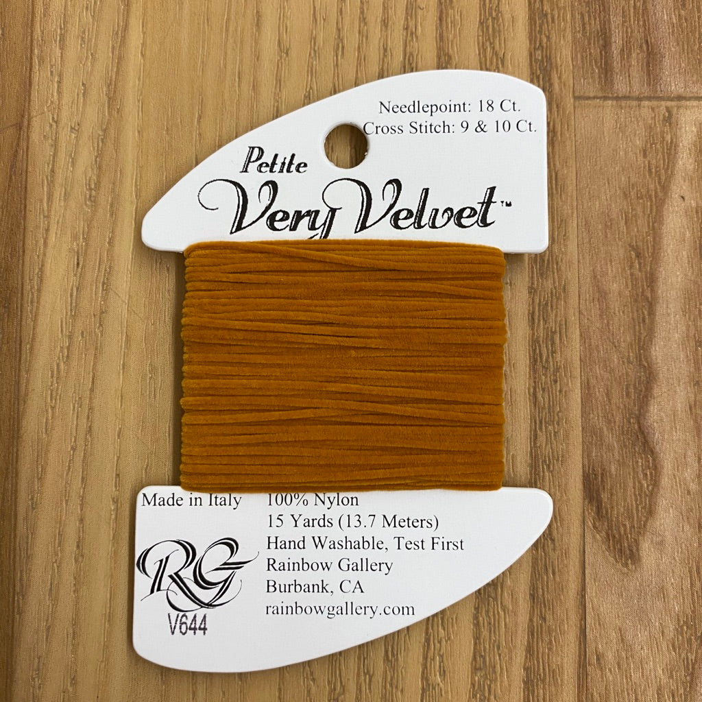 Petite Very Velvet V644 Golden Brown - KC Needlepoint