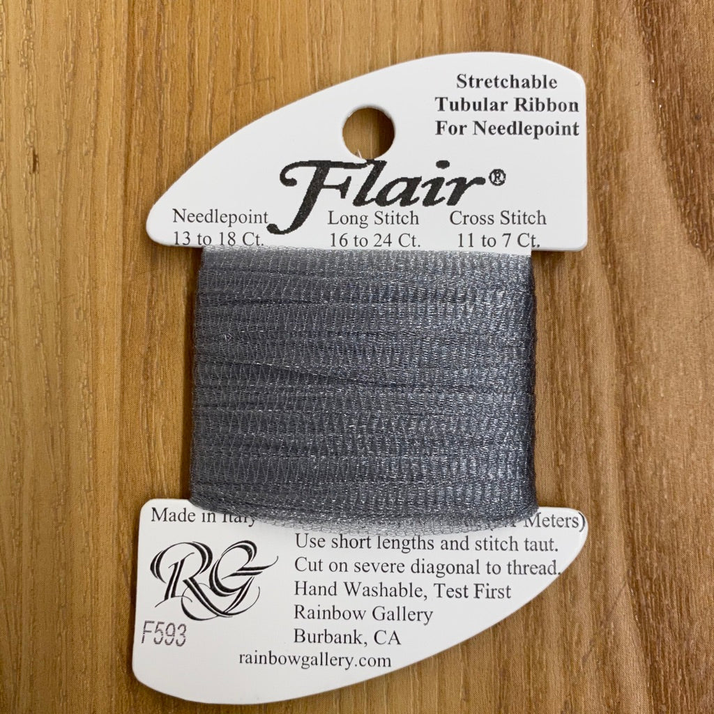 Flair F593 Dark Gray - KC Needlepoint