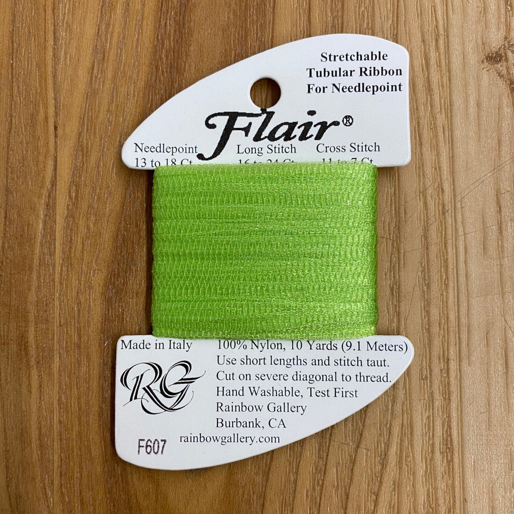 Flair F607 Lite Grass Green - KC Needlepoint