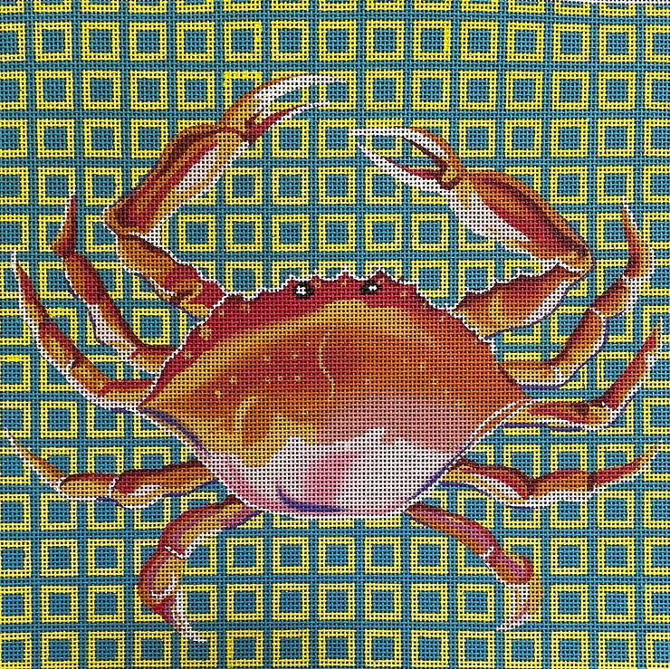 Crab Canvas - KC Needlepoint