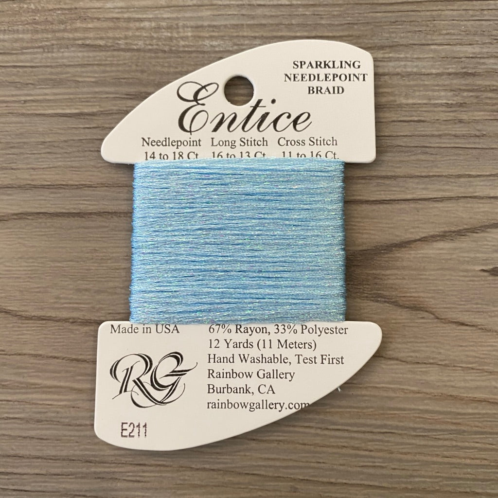 Entice E211 Twinkle Blue - KC Needlepoint