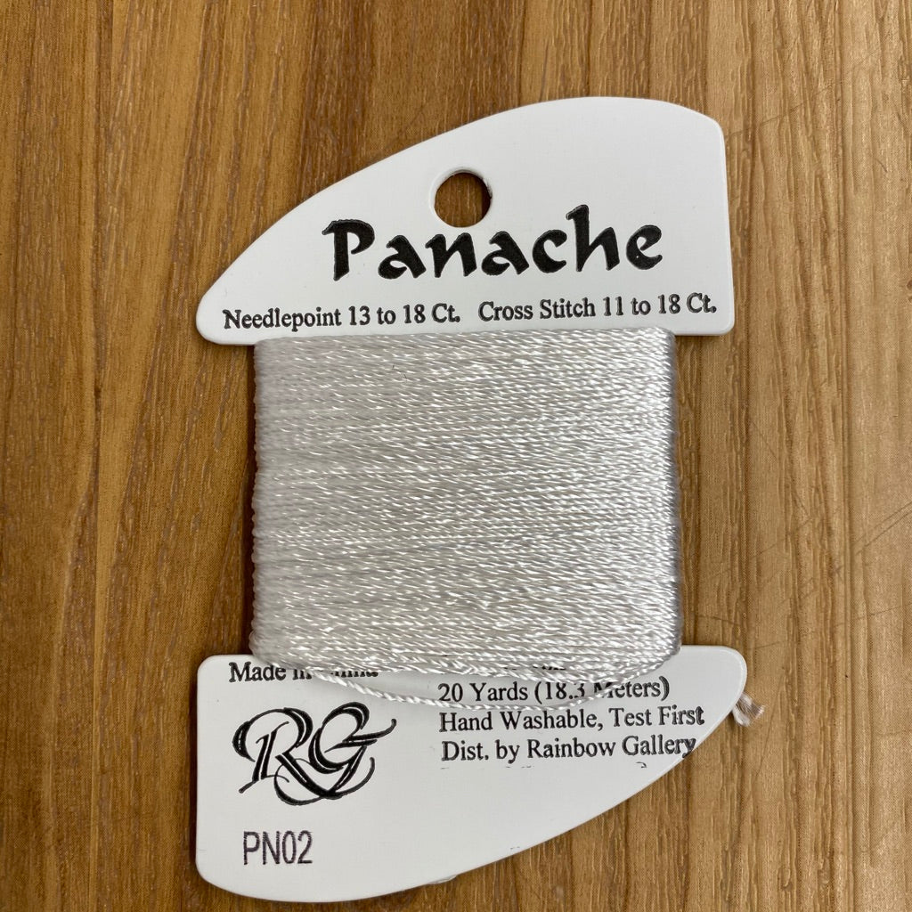 Panache PN02 White - KC Needlepoint