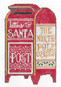 Letters to Santa Canvas - KC Needlepoint