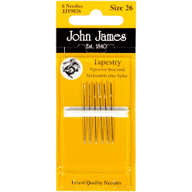 John James #26 Tapestry Needles - KC Needlepoint