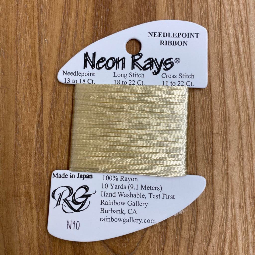 Neon Rays N10 Creme - KC Needlepoint