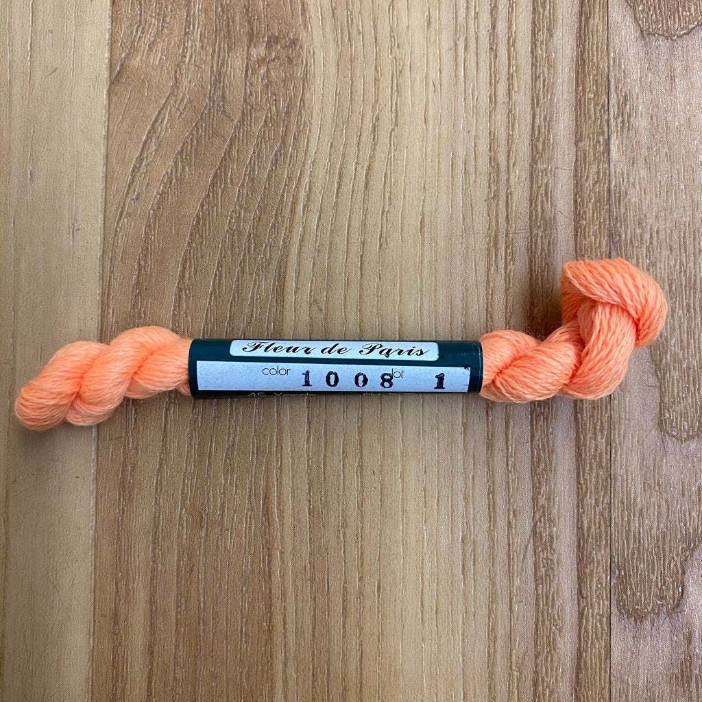 Bella Lusso Merino Wool 1008 Light Tangerine - KC Needlepoint