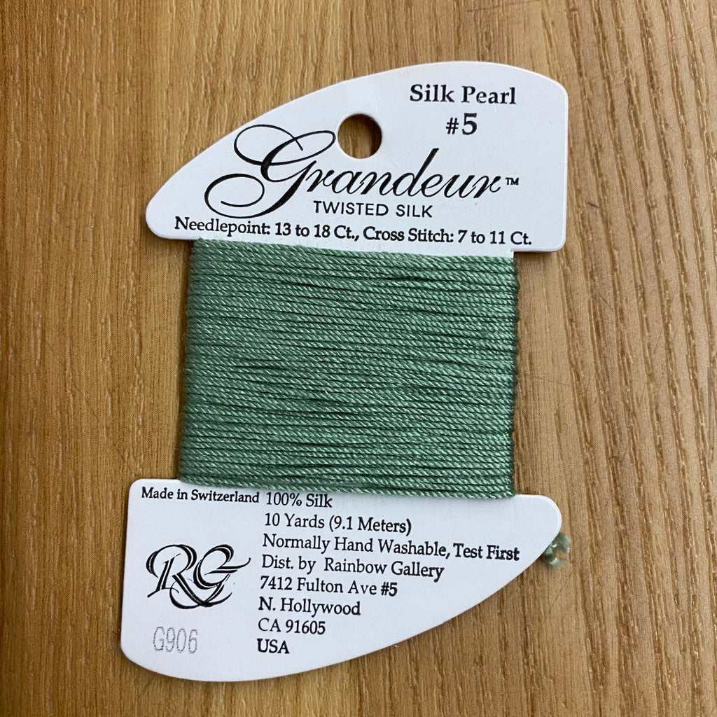 Grandeur Silk G906 Pistachio Green - KC Needlepoint