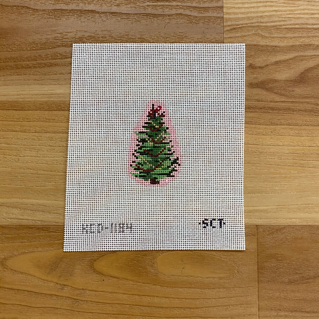 Tree Ornament Canvas - needlepoint