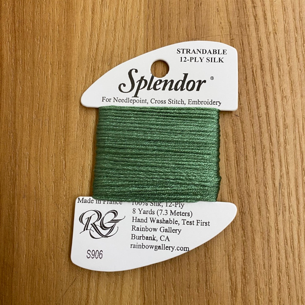 Splendor S906 Medium Pistachio Green - KC Needlepoint