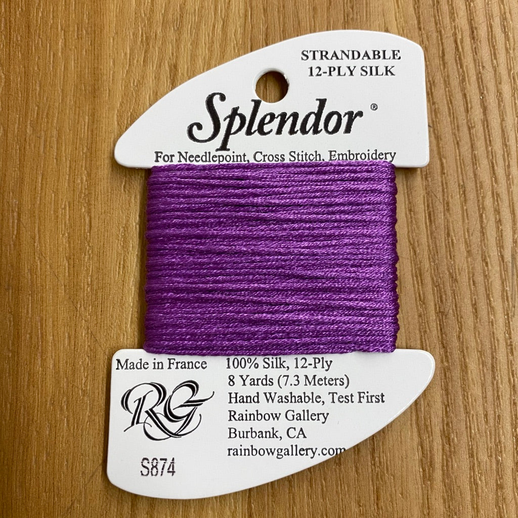 Splendor S874 Medium Violet - needlepoint