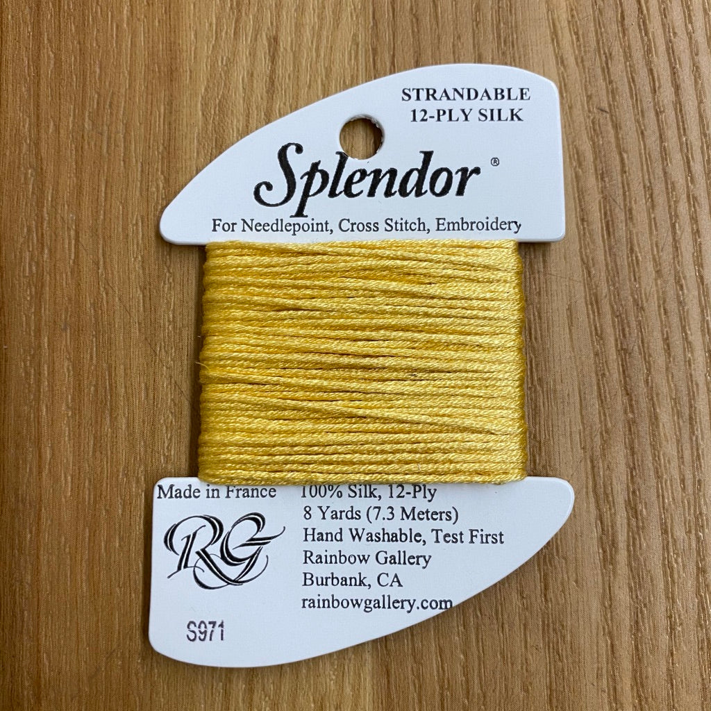 Splendor S971 Warm Yellow - KC Needlepoint