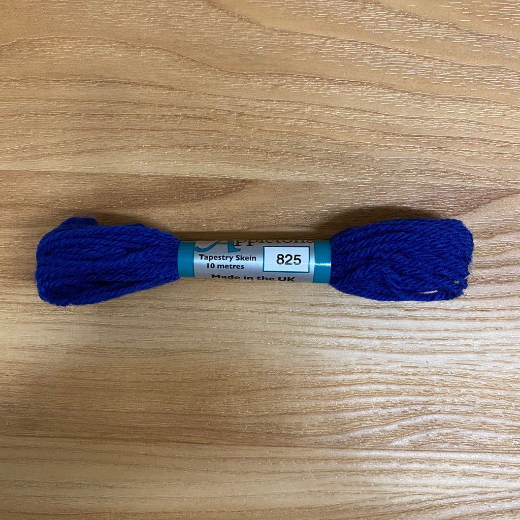 Appleton Tapestry Wool 825 Royal Blue - needlepoint