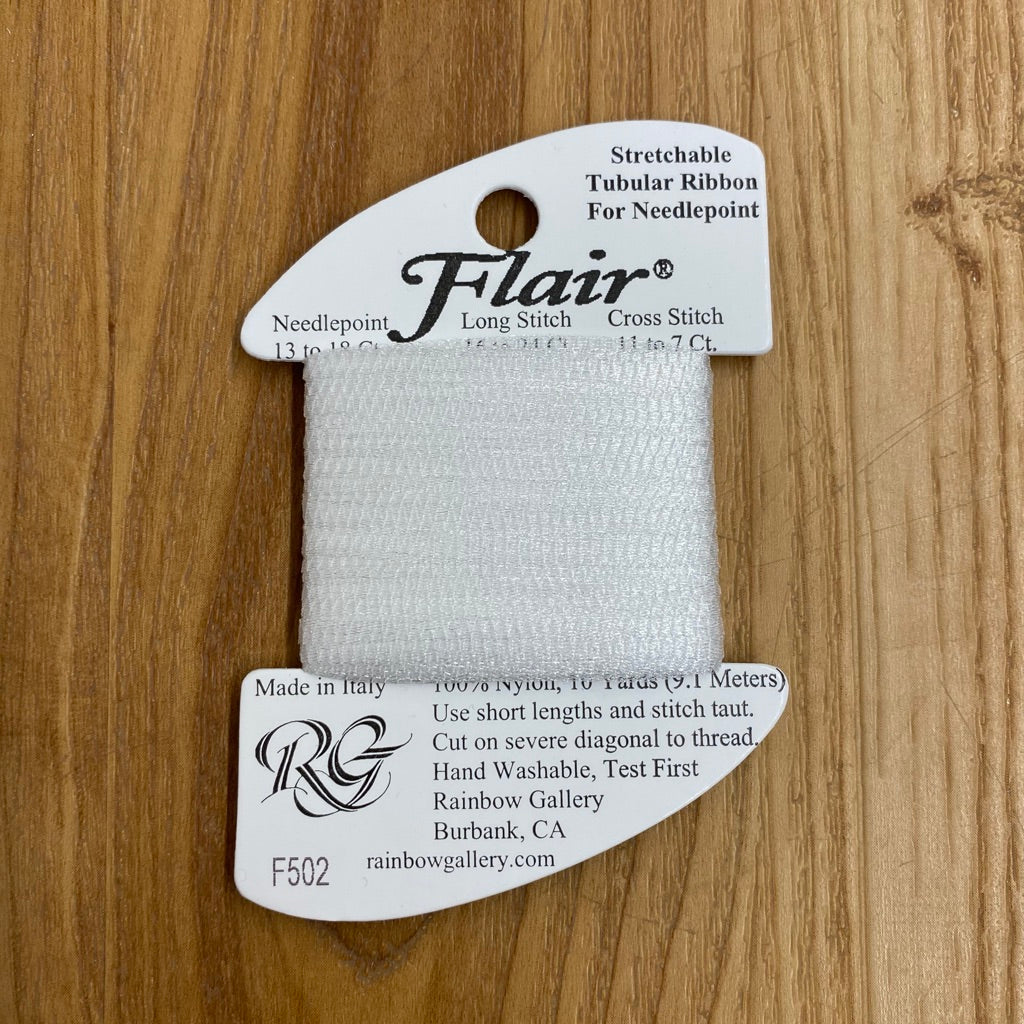 Flair F502 White - KC Needlepoint