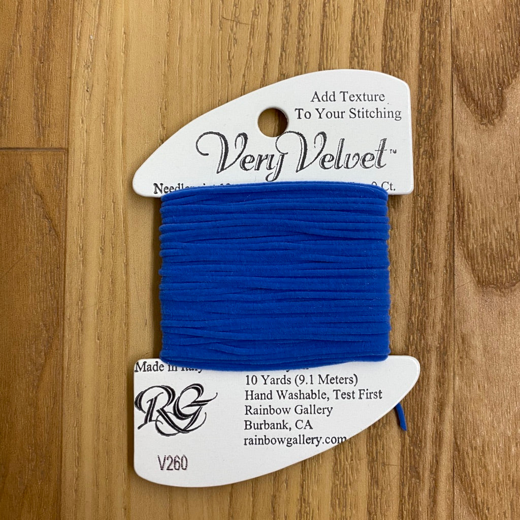 Very Velvet V260 Blue - KC Needlepoint