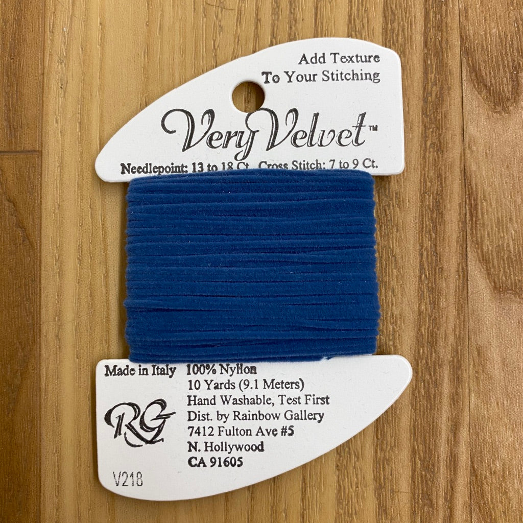 Very Velvet V218 Antique Blue - KC Needlepoint