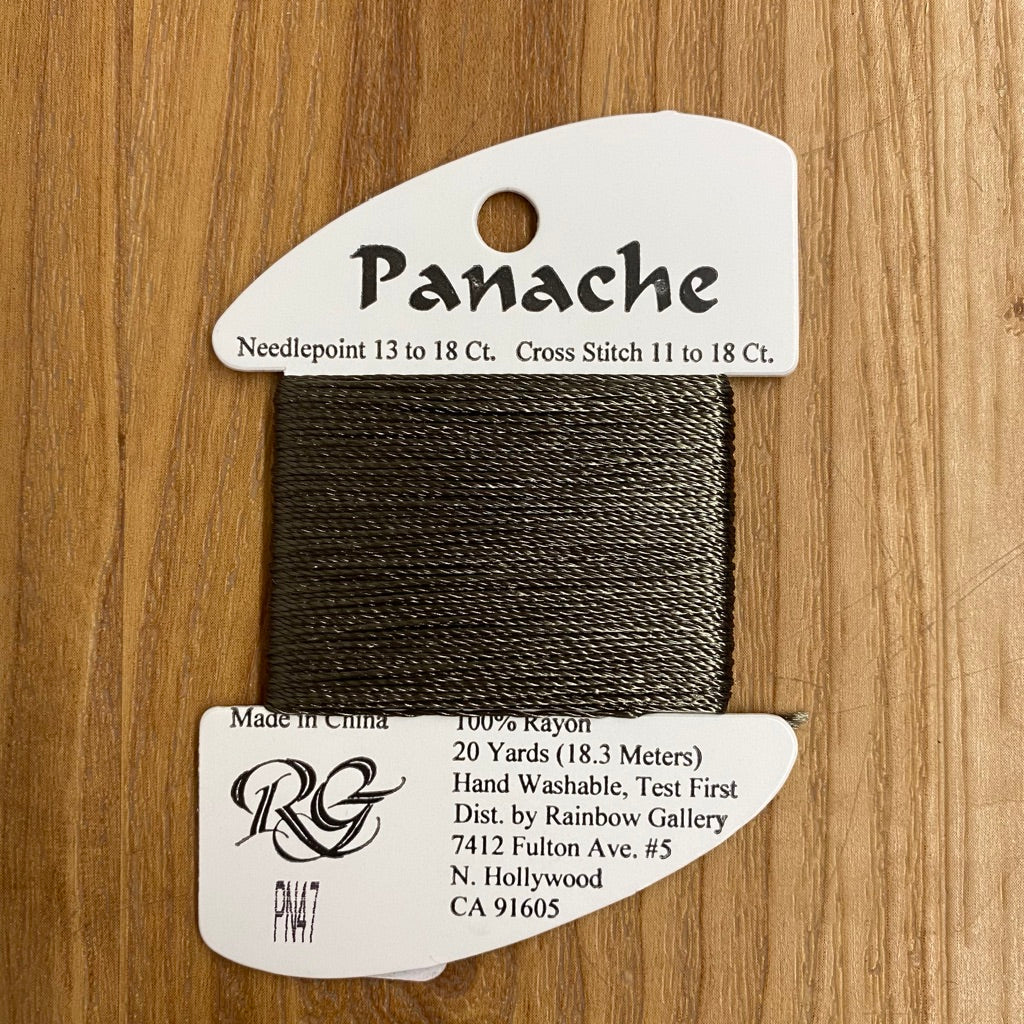 Panache PN47 Dark Olive Khaki - KC Needlepoint