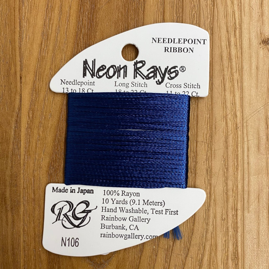 Neon Rays N106 Federal Blue - KC Needlepoint