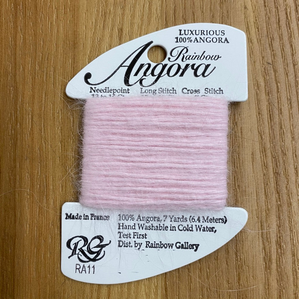 Rainbow Angora RA11 Pink - needlepoint