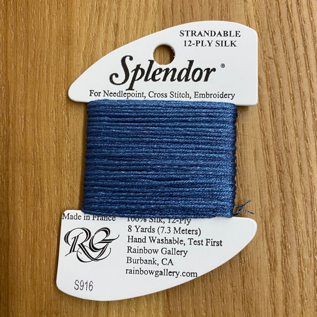 Splendor S916 Dark Antique Blue - KC Needlepoint